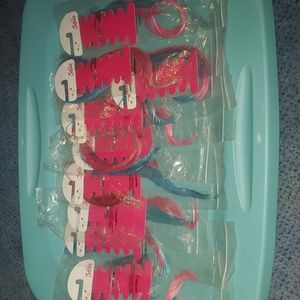 8 Justice Hair Feathers!!